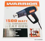 New Warrior 1500W Dual Temperature Heat Gun Home Work Shops Crafts. Fixed Price $28.90.