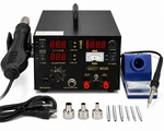 Zeny 853D Smd Rework Station Hot Air Gun Soldering Iron Kit 700W Tested. Fixed Price $79.99.