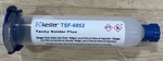 Kester 300203 Tacky Soldering Flux, Synthetic, Water Soluble, TSF-6852, 30GR Syr. Fixed Price $45.00.