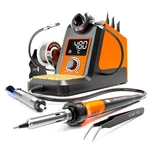 Digital Soldering Iron Station Kit 2 Auxiliary Clamps 5 Tips Set. Fixed Price $55.71.