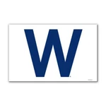 Chicago Cubs "w" 8 Inch Vinyl Car Magnet New Mlb Auto Emblem Decal Sticker. Fixed Price $9.95.