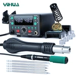 Yihua 902D-IV 775W T12 Iron Kit & Hot Air Desoldering Rework Station. Fixed Price $107.99.