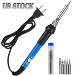 Soldering Iron Electric Gun Adjustable Temperature 60W Welding Wire New. Fixed Price $6.85.