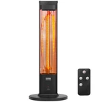 Vevor 1500W Infrared Heater Electric Space Remote Control 2 Speeds Tower. Fixed Price $106.99.
