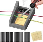 Upgraded Silicone Soldering Wire Holder With 30PCS Heat Shrink Tubing Kit. Fixed Price $14.49.