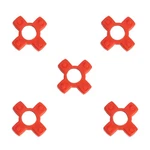 Vivo Plastic Bushing Connectors For Electric Honey Extractors, Pack Of 5, Red. Fixed Price $28.64.