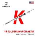 Kaisi T115 Solder Iron Tip C115-K Flat Head Knife Best For Aifen & Sugun. Fixed Price $12.99.