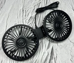 Usb Dual Fan F4208 For Car Backseat Missing Holder / Extension Arm.. Fixed Price $15.00.