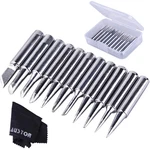 11 Pcs Soldering Iron Tips 900M-T, For Hakko Station Tool 936 937. Fixed Price $11.94.