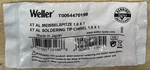 Weller T0054470199 Xtal Soldering Tip, Chisel, 1.6MM 1.0MM, For WP120 Iron. Fixed Price $16.50.