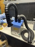 Pace 250 Fume Extractor With Filter And Snorkle Arm Flex Line. Fixed Price $450.00.