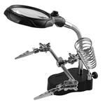 Helping Hands Soldering Station W/ Led Light Magnifier Stand For Welding Jewelry. Fixed Price $17.85.
