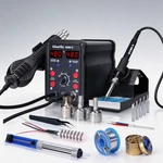 8586D 2IN1 Station Hot Air Heat Desoldering Rework Smd Welding Tool. Fixed Price $49.99.
