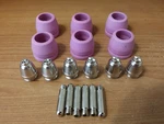 Lotos Plasma Cutter Torch Consumables LTP5000D, LTP6000, LTPDC2000D 18PCS Red. Fixed Price $29.99.