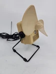 Vintage Electrix Desk Fan 9" Beige Retro Industrial Style Tested Working. Fixed Price $45.00.