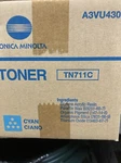 New Genuine Konica Minolta TN711C Cyan Toner Cartridge. Fixed Price $60.00.