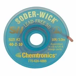 Chemtronics 40-2-10 Desoldering Wick, Ft., 2, Copper. Fixed Price $9.39.