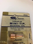 6324 Ungar Imperial Thread On Mimi Solder Tip Use With 6200 6201 6202 Nos. Fixed Price $6.00.