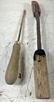Vintage Lot Of 2 Soldering Irons Copper Tip Hand Forged. Fixed Price $9.99.