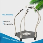 Helping Hands Soldering Station Third Tool 4X Flexible Arms 360. Fixed Price $23.00.