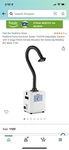 Poafamx Fume Extractor Solder Smoke Absorber Small Size Single Arm Adjustable.... Fixed Price $188.88.