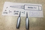 Lot Of (2) New! Hakko N454-T-1 Dash Soldering Iron Tips. Fixed Price $18.95.
