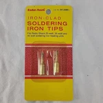 Radio Shack 64-2089A Iron Clad Soldering Tips Light Duty New Pkg. Of. Fixed Price $19.99.