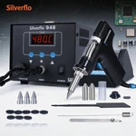 Silverflo 90W Desoldering Station Vacuum Suction Tin Gun Kit. Fixed Price $119.69.