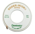 Itw Chemtronics Desoldering Braid, Soder-wick, ROSIN.080", 25', 50-3-25. Fixed Price $36.19.