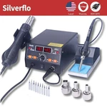 750W 2IN1 Digital Soldering Station Iron Kit Hot Air Gun Heat Rework. Fixed Price $52.99.