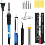 Ldk 60W Adjustable Temp Soldering Iron Kit, Full Welding Tool Set. Fixed Price $15.59.