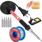 Soldering Iron Kit, 60W With 5PC Interchangeable Tips, 10-IN-1 Ad. Fixed Price $31.99.