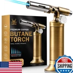 Ravs Butane Torch Lighter Refillable Kitchen Culinary Creme Brulee Adjustable Fl. Fixed Price $91.38.