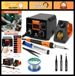 Digital Soldering Station 100W Pid Temp Control 392 F-896 Esd Safe Kit Orange. Fixed Price $53.99.
