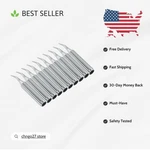 Durable Purple Copper Soldering Tips - 10 Pcs For Multiple Station Compatibility. Fixed Price $9.99.