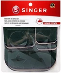 Singer Iron-on Repair Kit, 16 5X5 Inches, 3X5 2X3 Black. Fixed Price $9.99.