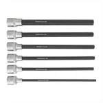 Bondhus 43646 6-PIECE Prohold 6" Metric Hex Bits Socket Set 4-10MM New. Fixed Price $39.99.