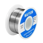 Maiyum 63-37 Tin Lead Rosin Core Solder Wire For Electrical 0.8MM 50G. Fixed Price $13.12.