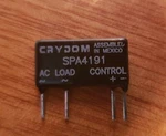 3PCS Crydom SPA4191 Solid State Relay Ssr 1AMP 120 Vac Output Mini-sip. Fixed Price $30.00.