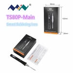 Mini TS80P More Set Kit Smart Portable Digital Soldering Iron Main Oled Tool. Fixed Price $76.99.
