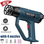 2500W Gun Electric Hot Air Dual Temperature Power Heater 4 Nozzles New. Fixed Price $17.99.