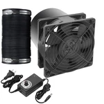 5IN Air Exhaust Fan Fume Extractor, 6000RPM 210CFM DC12V W/ 6.5FT Hose Fo.... Fixed Price $46.20.