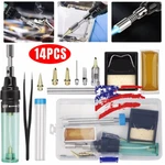 14X Gas Butane Soldering Iron Torch Pen Cordless Welding Burner Tool Set. Fixed Price $19.89.