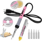 Soldering Iron Kit, 90W Gun With Digital Display, Tips, 11-IN-1. Fixed Price $41.10.