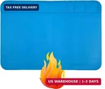 Wwzmdib Heat Resistant 932 F Silicone Soldering Work MAT(S-130 11.8 X 7.9" /. Fixed Price $7.75.