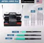New Aifen A902 Pro Micro Soldering C115 C210 C245 Handles Full Set!!!. Fixed Price $279.99.