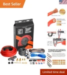 4GA Amp Installation Kit: Heat Resistant Cables, Power & Speaker Wires. Fixed Price $64.59.