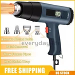 Heat Gun Tool Dual Temp Hot Air With 4NOZZLE For Epoxy Resin, Rust Loosening. Fixed Price $21.99.
