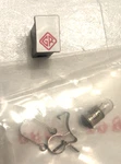 Vtg General Radio Push Button Knob W/ Bulb- Nos. Fixed Price $20.00.