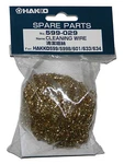 Hakko 599-029 Solder Tip Cleaner Refill For 599B-02 Wire Mesh Waterless Cleaning. Fixed Price $10.99.
